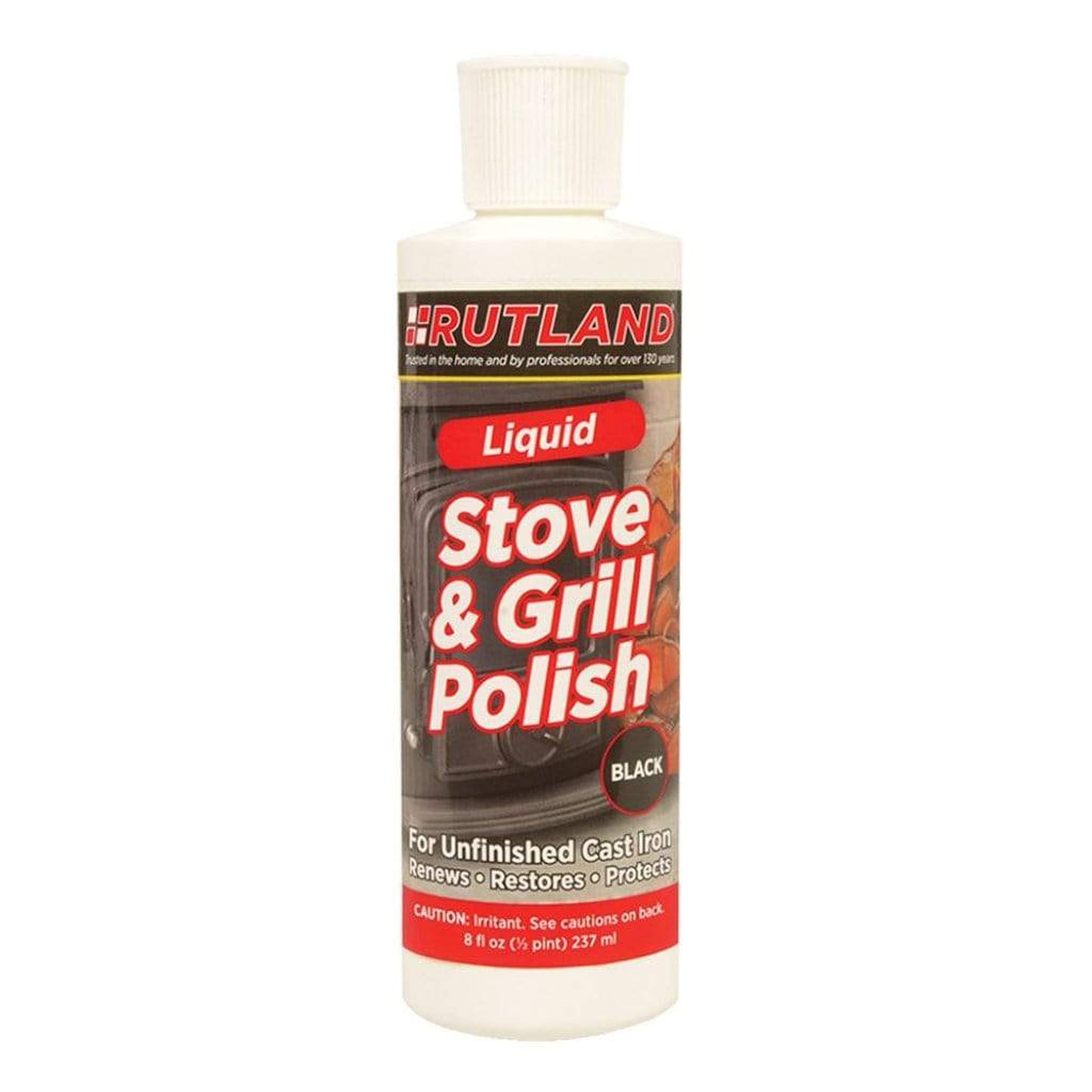 Rutland 8oz. Liquid Stove & Grill Polish - Bottle
