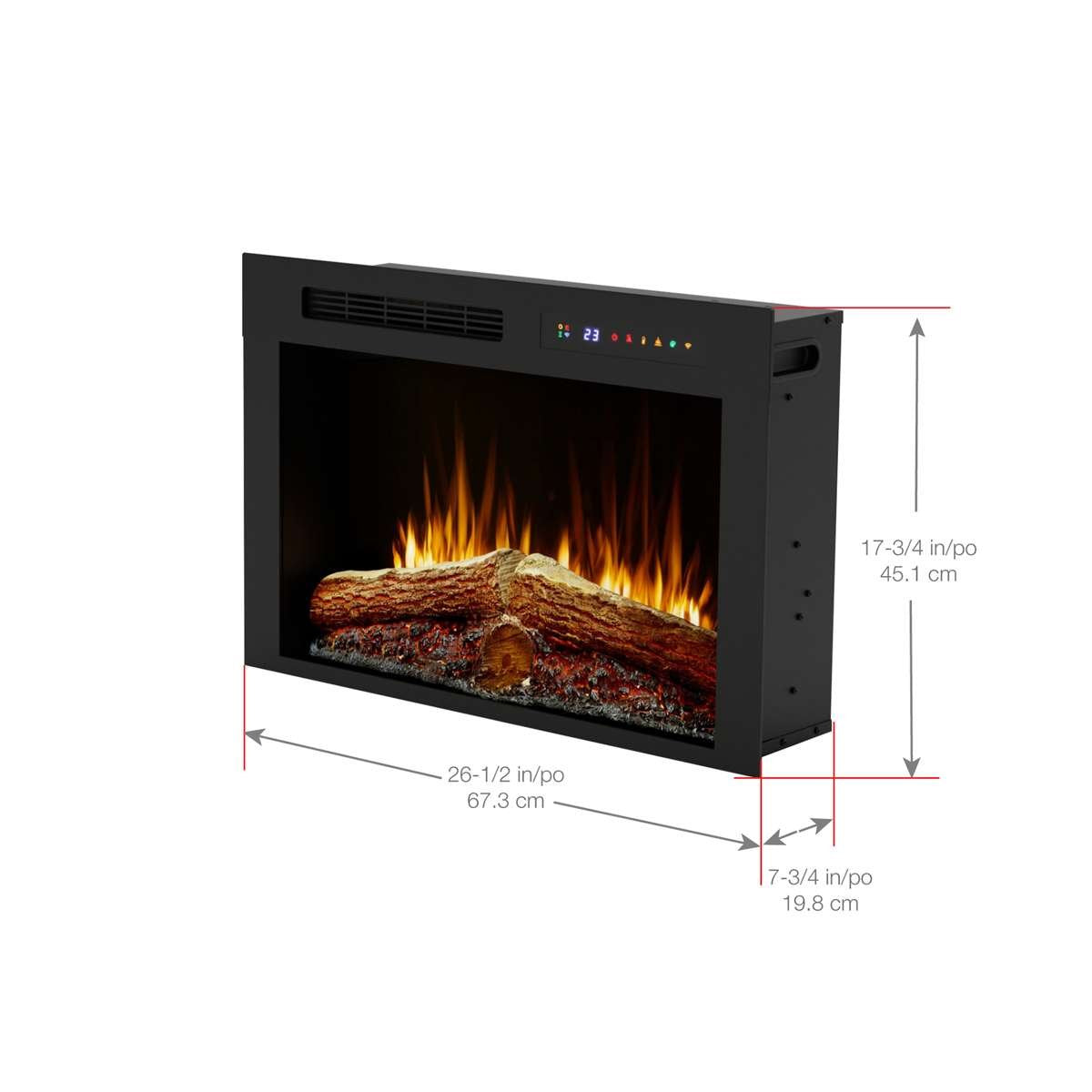 Dimplex Vital Spark 26" Built-in Electric Firebox