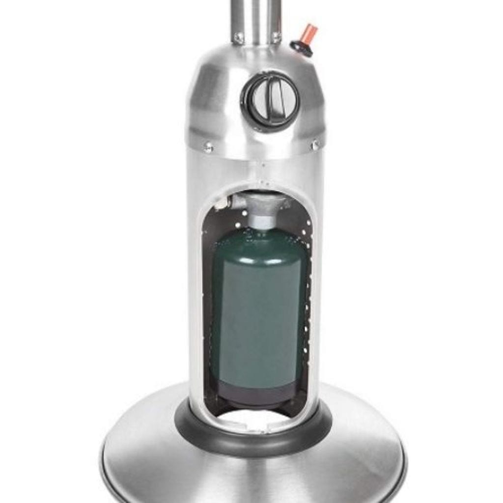 SUNHEAT PHRDGH-TT 27" Golden Hammered Traditional Round Tabletop Propane Patio Heater