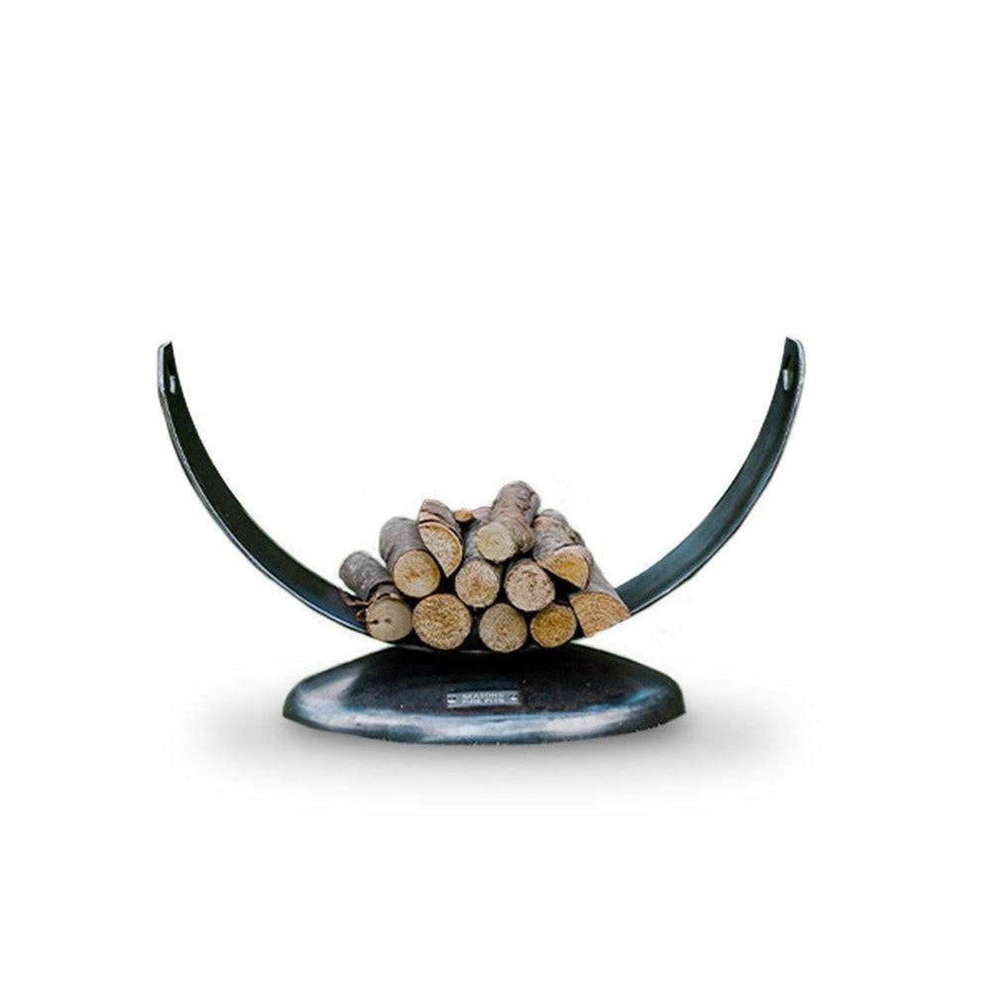 Seasons Fire Pits Eclipse 37" Natural Rust Patina Log Holder