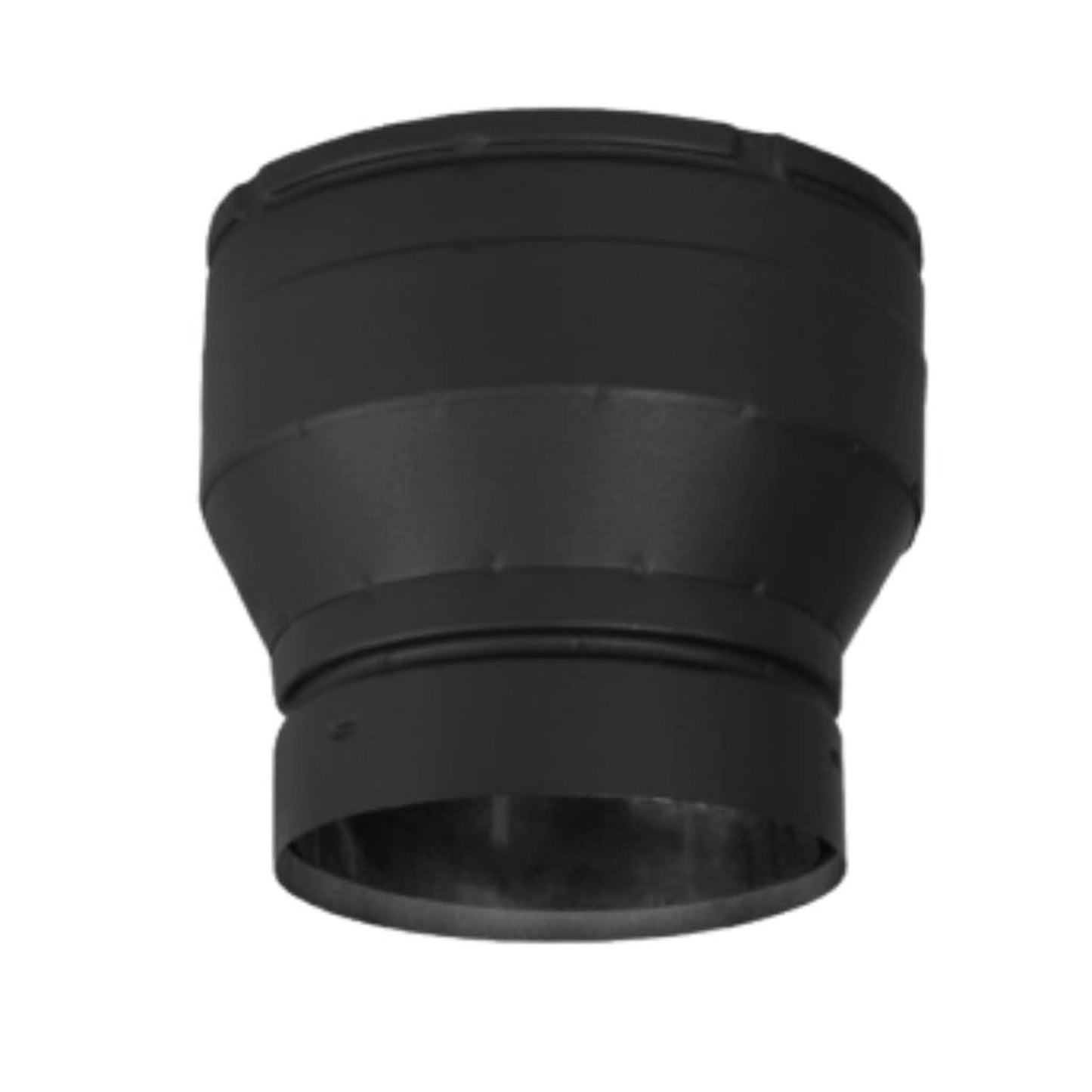 Security Chimneys Secure Black 7DLW8 Black Double Wall Increaser