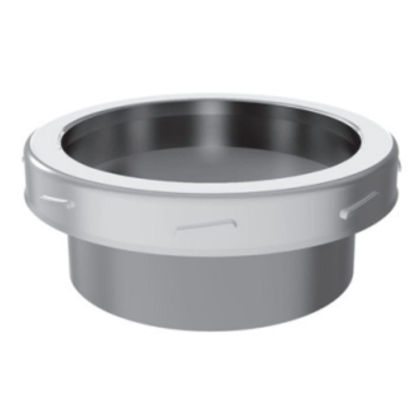 Security Chimneys Secure Black 8CA ASHT Flue Extension with Coupling (old 8UP)