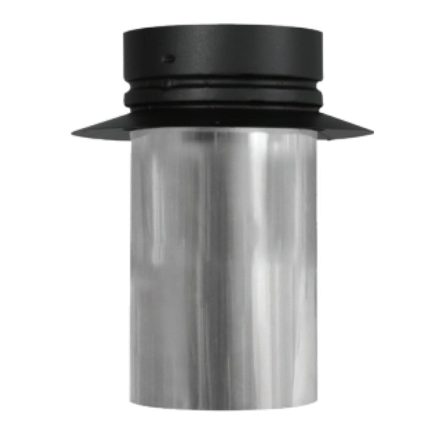 Security Chimneys Secure Black 8DMA Double Wall Masonry Adaptor