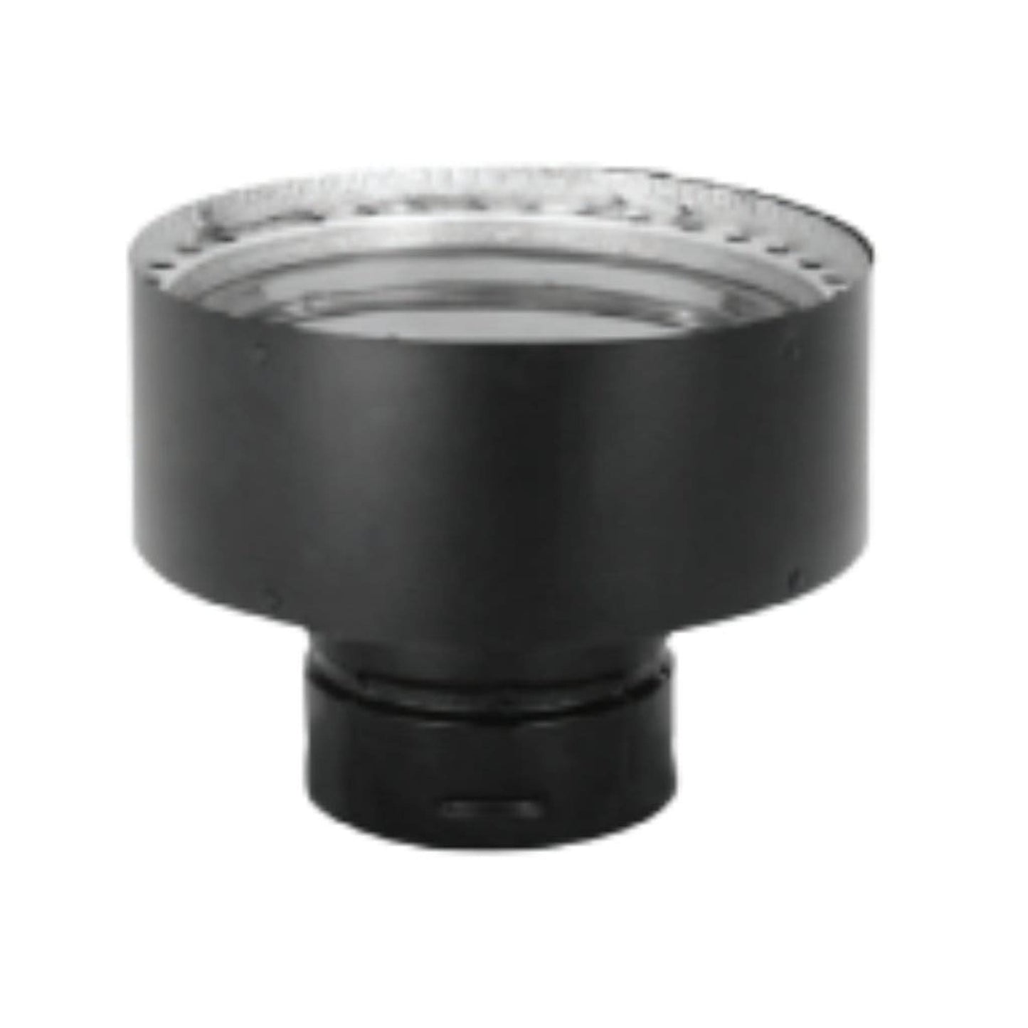 Security Chimneys Secure Pellet 3" Black Chimney Adapter