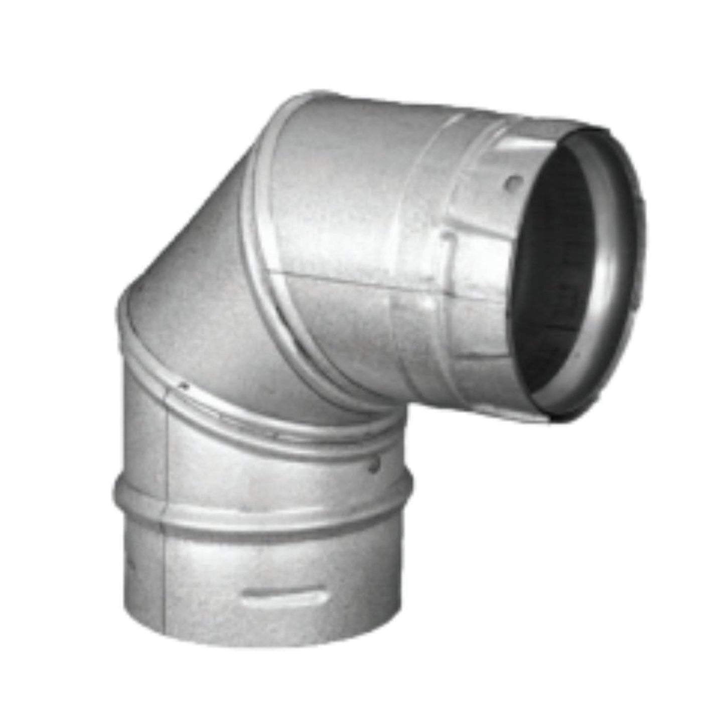 Security Chimneys Secure Pellet 3SPVE90 90-Degree Elbow