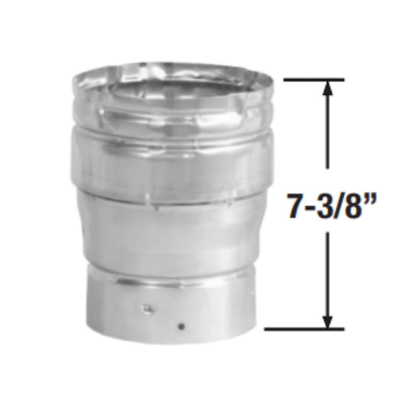 Security Chimneys Tubinox 5LLW6 Stainless Steel Increaser Lengths