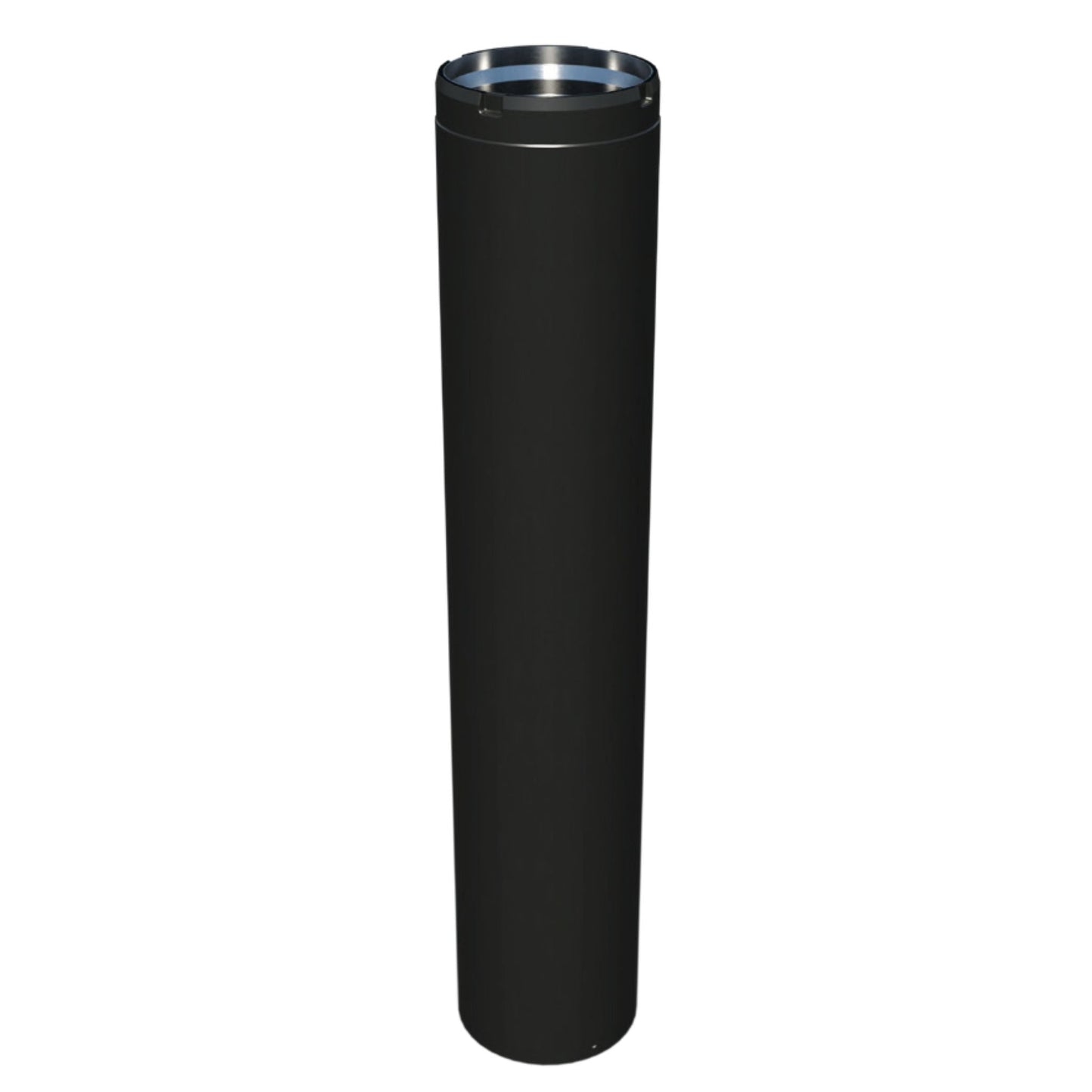 Security Chimneys Ultimate Stove 7" x 6" Black Pipe Length