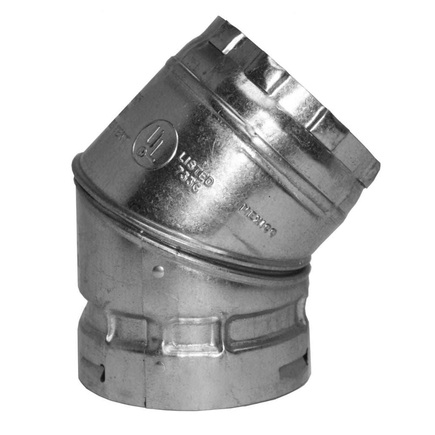 Selkirk 10" to 30" 45 Degree Elbow (Round Large - Type B Gas Vent)