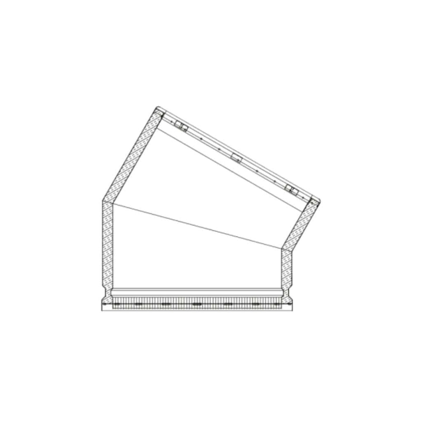 Selkirk 16" to 24" 30 Degree Elbow (Ultra-Temp / Galva-Temp Large)