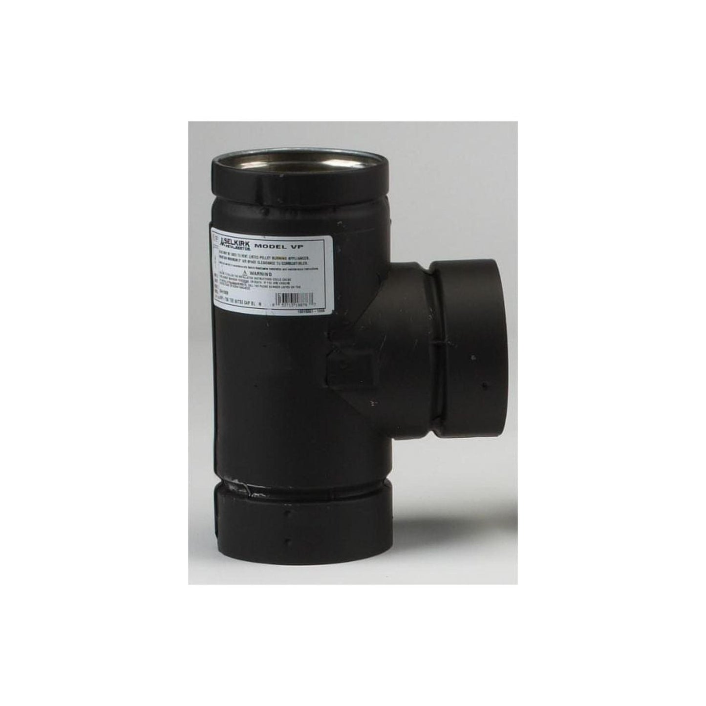 Selkirk 3"/4" Tee with Cap (Pellet Vent - VP - Type L)