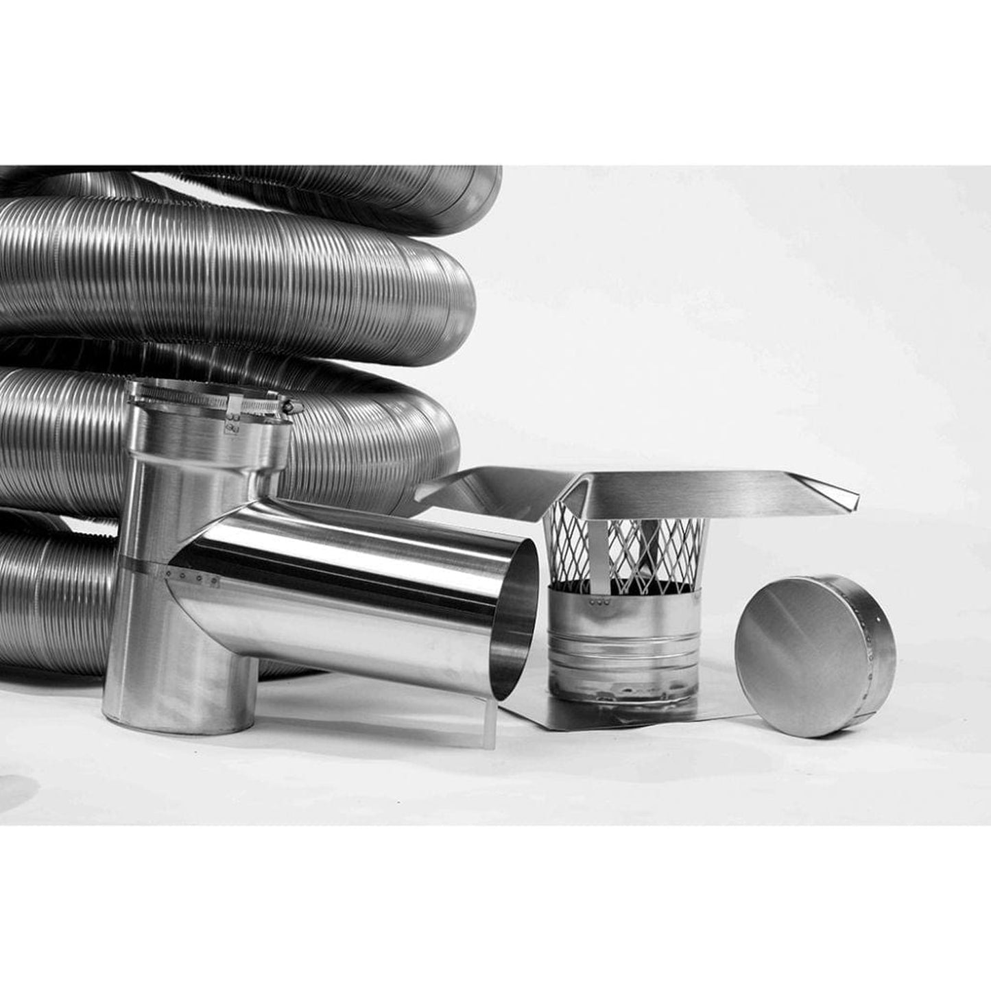 Selkirk 4" to 8" Complete Standard Liner Kit (Stainless Flexible Liner)