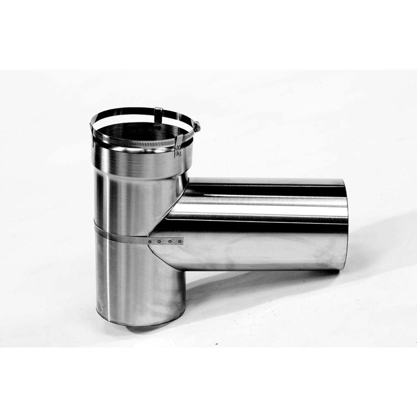 Selkirk 4" to 8" Flex Tee (Stainless Flexible Liner)