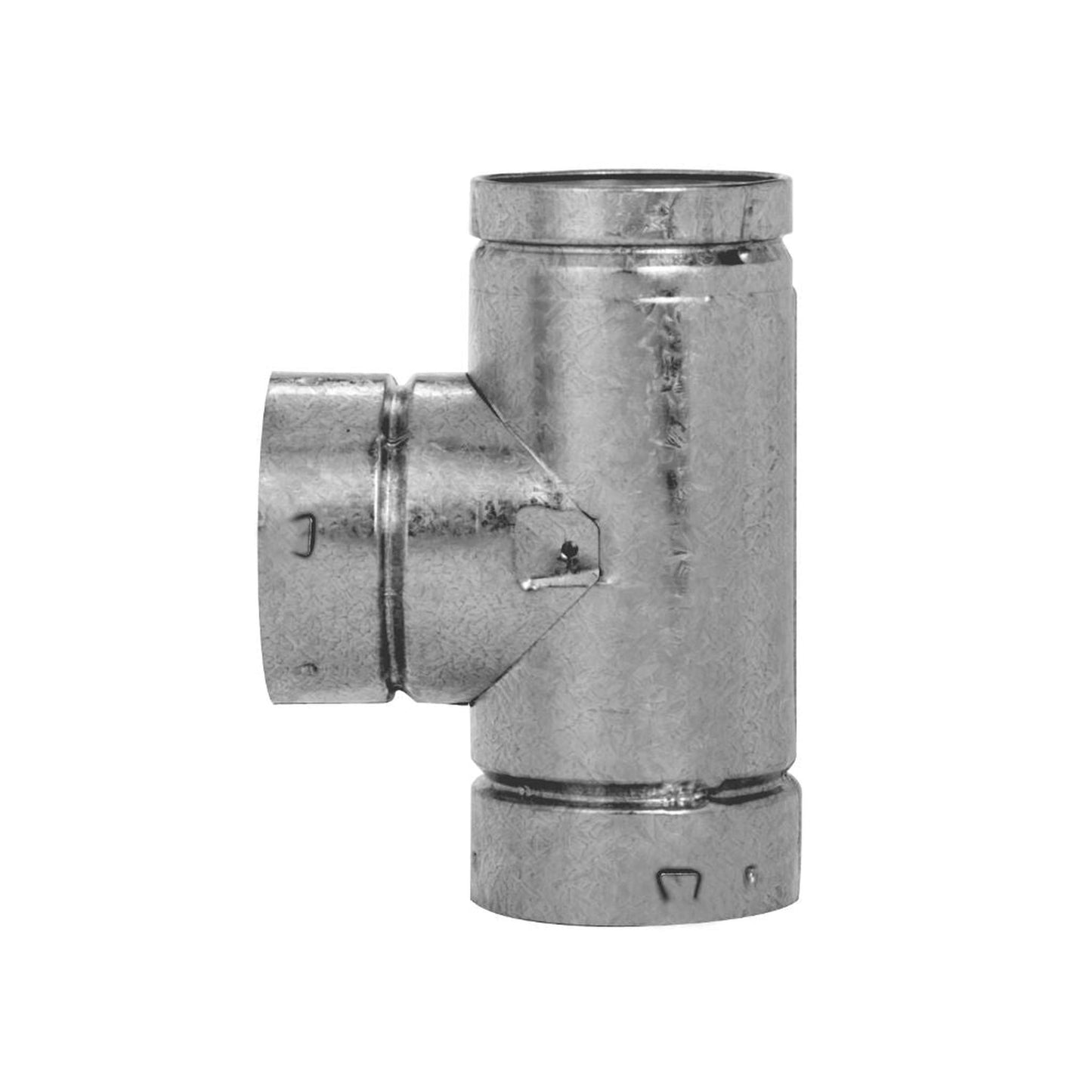 Selkirk 4" to 8" Reduction Tee (Round - Type B Gas Vent)