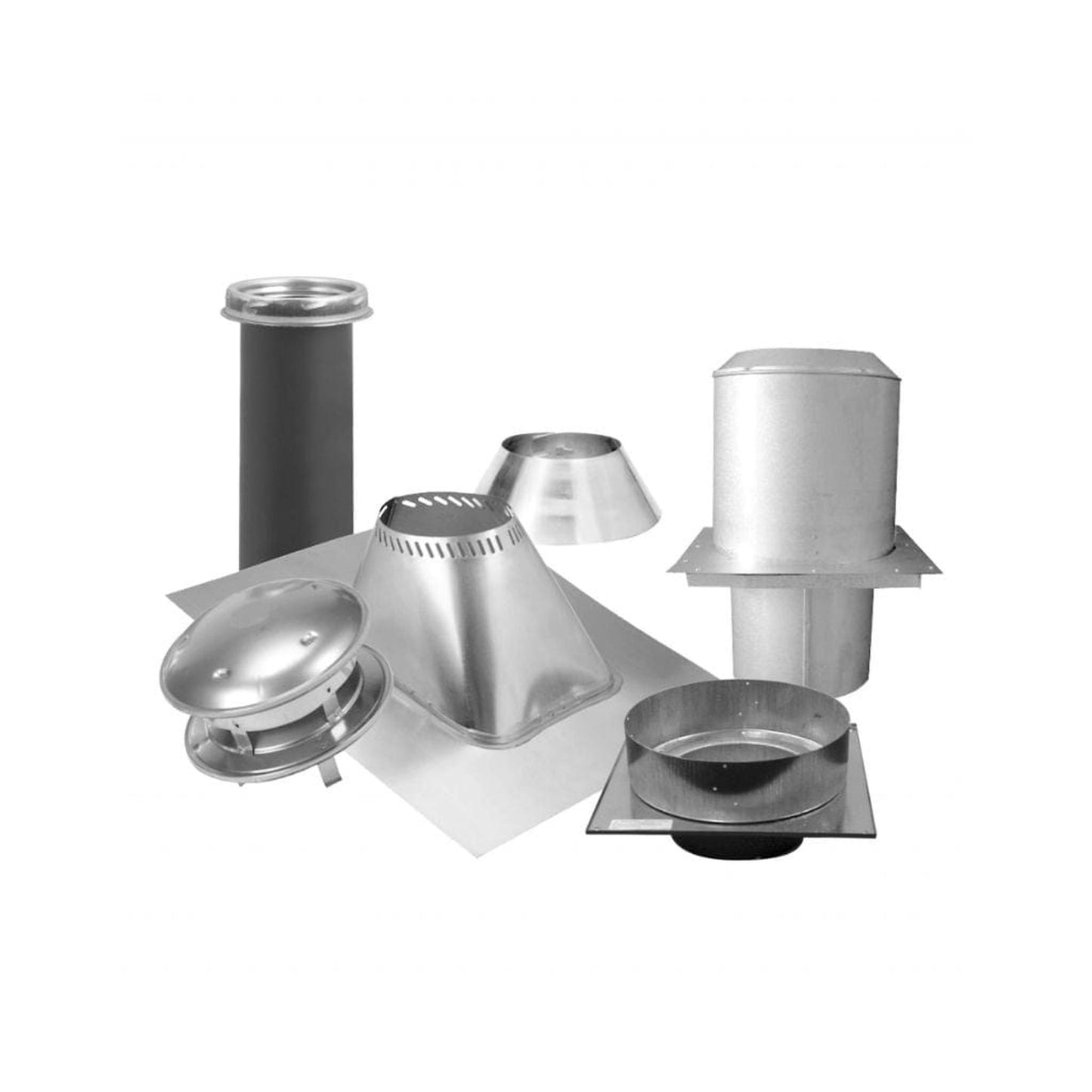 Selkirk 6"/8" Flat Ceiling Support Kit (Ultra Temp)