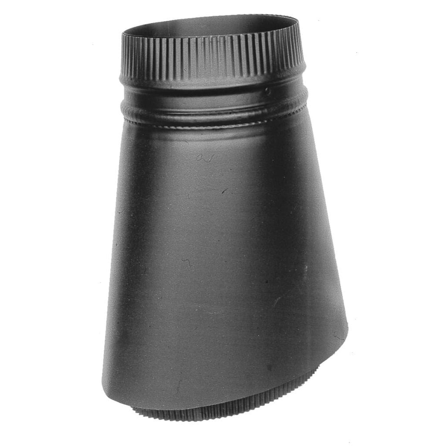 Selkirk 8" Oval to Round Adaptor (Double Wall Stove Pipe - DSP)