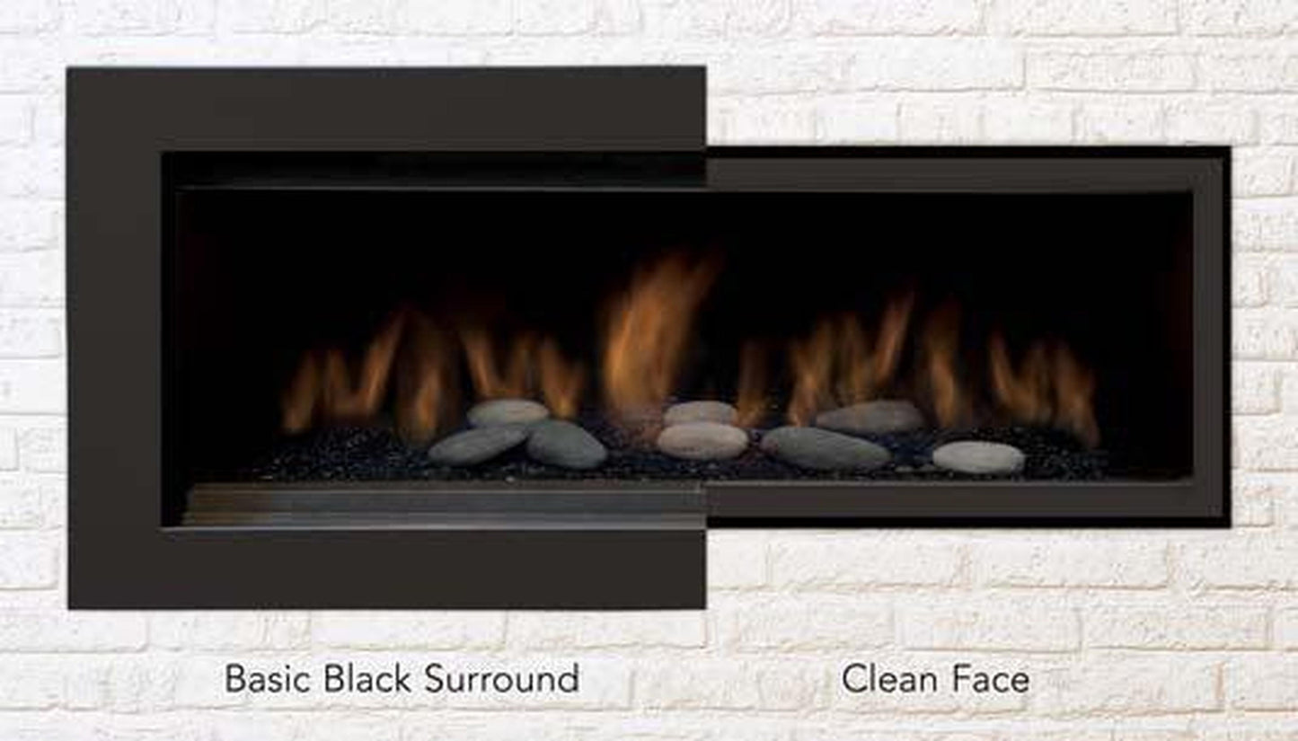Sierra Flame by Amantii Austin 65" Direct Vent Linear Natural Gas Fireplace