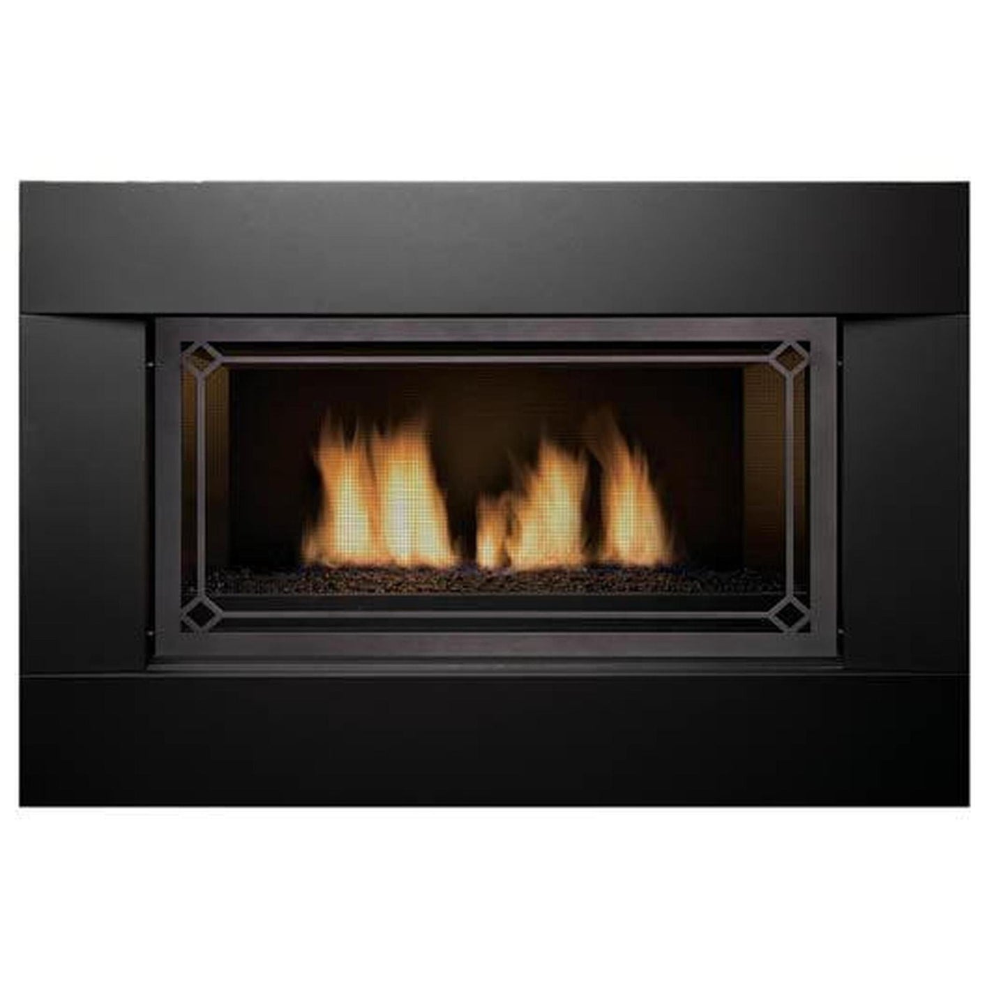 Sierra Flame by Amantii Newcomb Deluxe 36" Direct Vent Linear Natural Gas Fireplace
