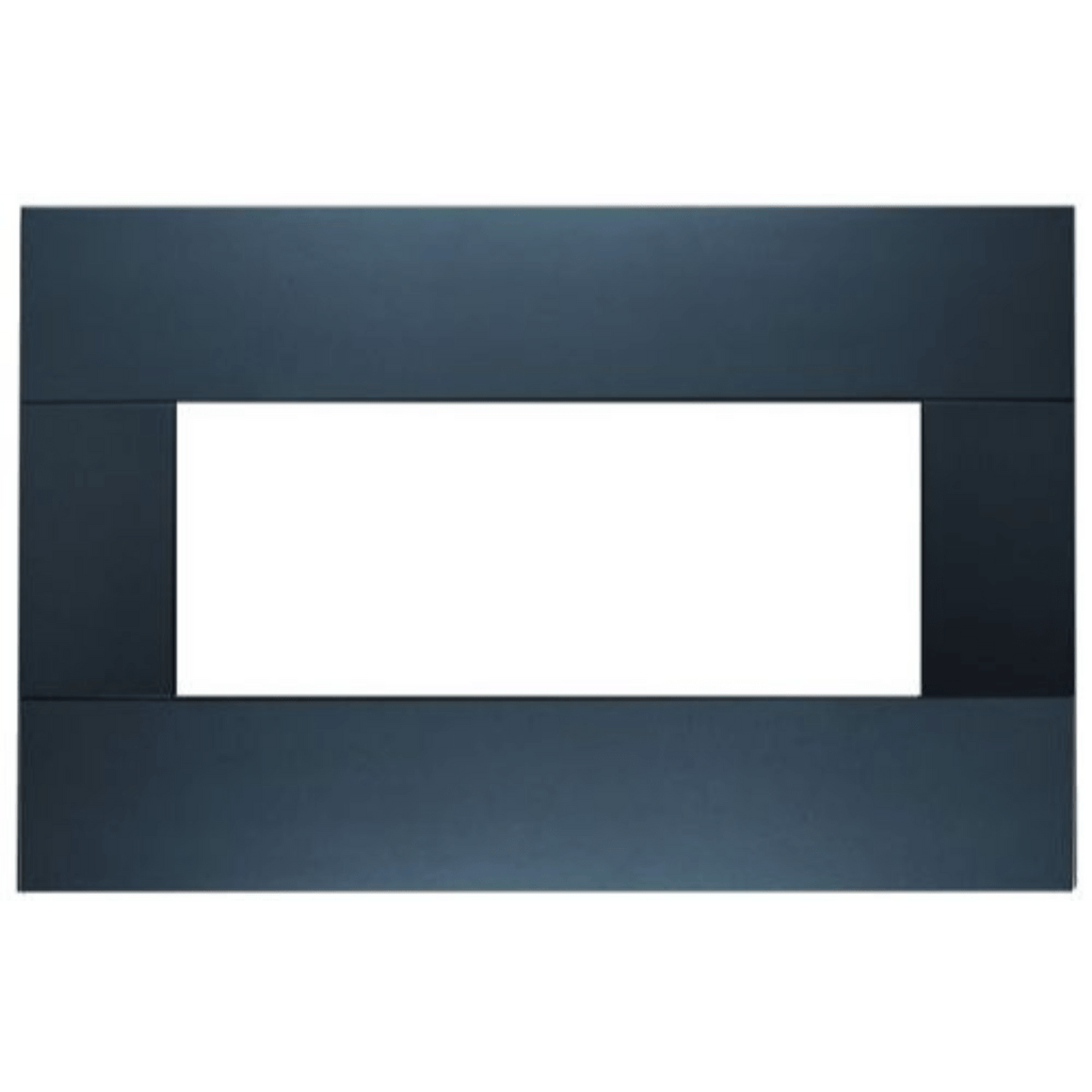 Sierra Flame by Amantii Standard Black 4-Sided Surround for Abbot Fireplace - 40" W x 32" H