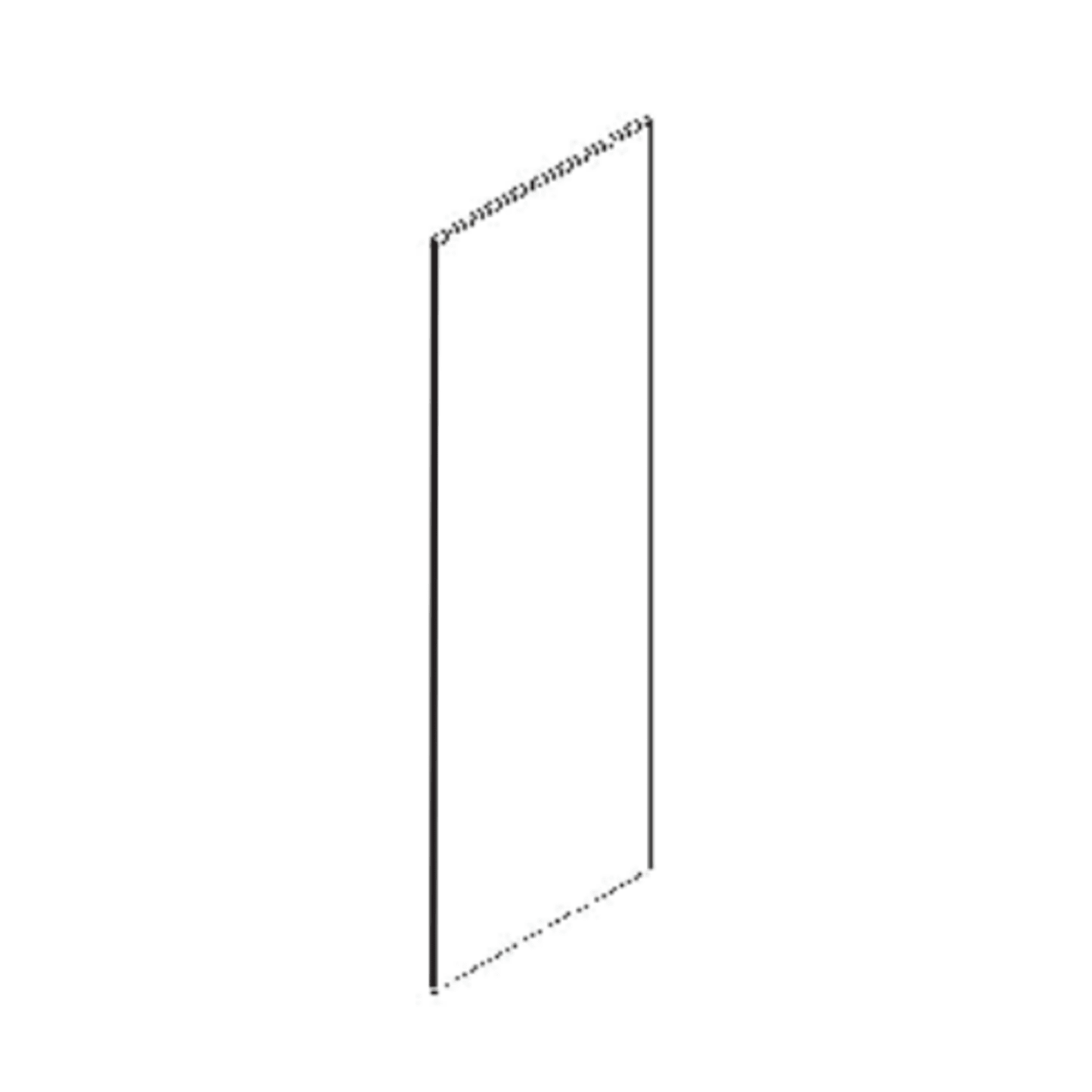 SimpliFire 2 Pack Side Glass for Scion Trinity Fireplace