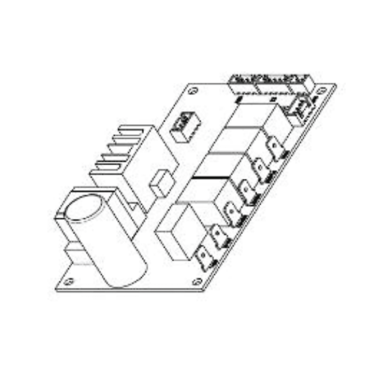 SimpliFire PCB Control for Allusion Platinum Fireplace