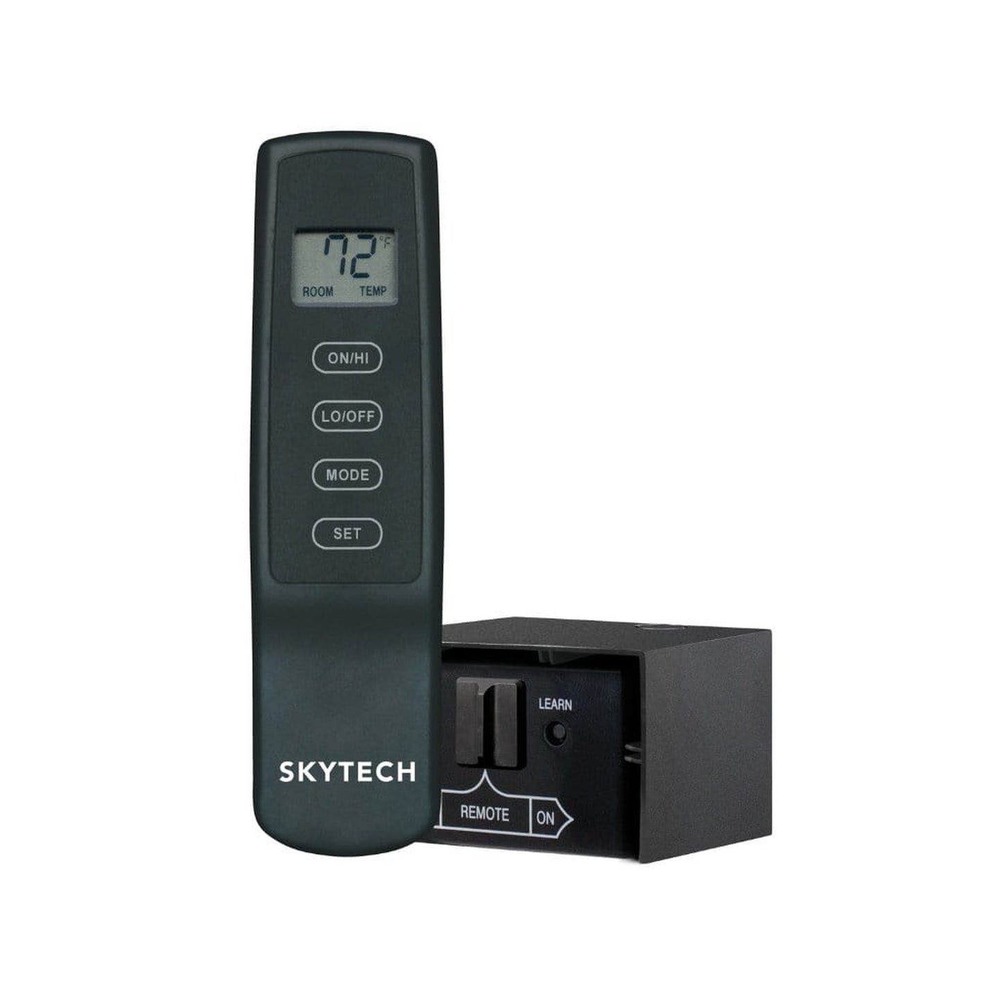Skytech MRCK-TH Thermostat Fireplace Remote Control With Flame Adjustment for Servo Motor Gas Valves
