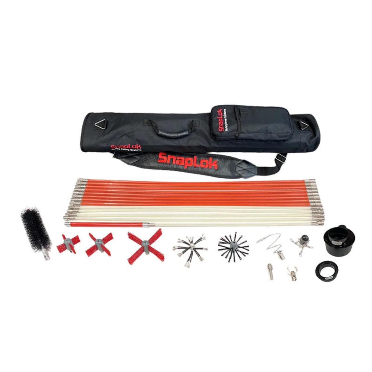 SnapLok 38' Complete Rotary Dryer Vent Cleaning Kit – US Fireplace