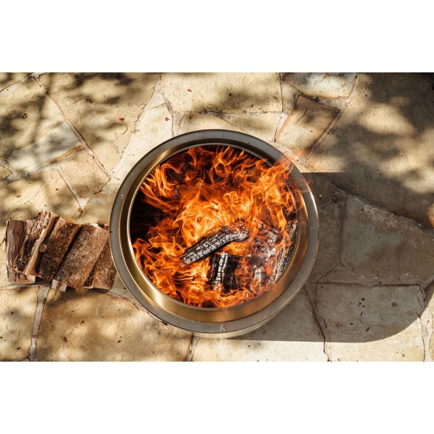 Solo Stove Canyon Stainless Steel Fire Pit Bundle With Stand and Cover 2.0