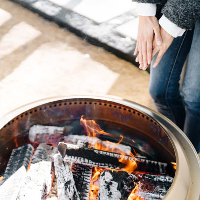 Solo Stove Yukon Stainless Steel Firepit Essential Bundle 2.0