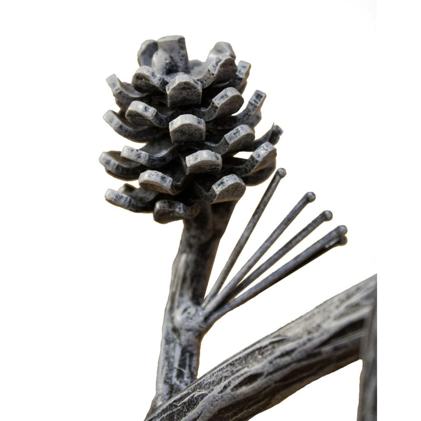 Stone County Ironworks 32" 904-030 5-Piece Pine Fireplace Tool Set w/ Rust Broom