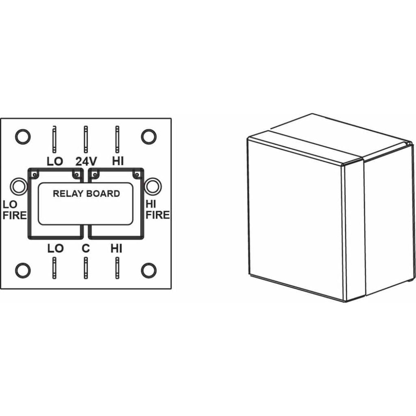 SunStar Two Stage Thermostat Relay Kit for Infrared Patio Heaters