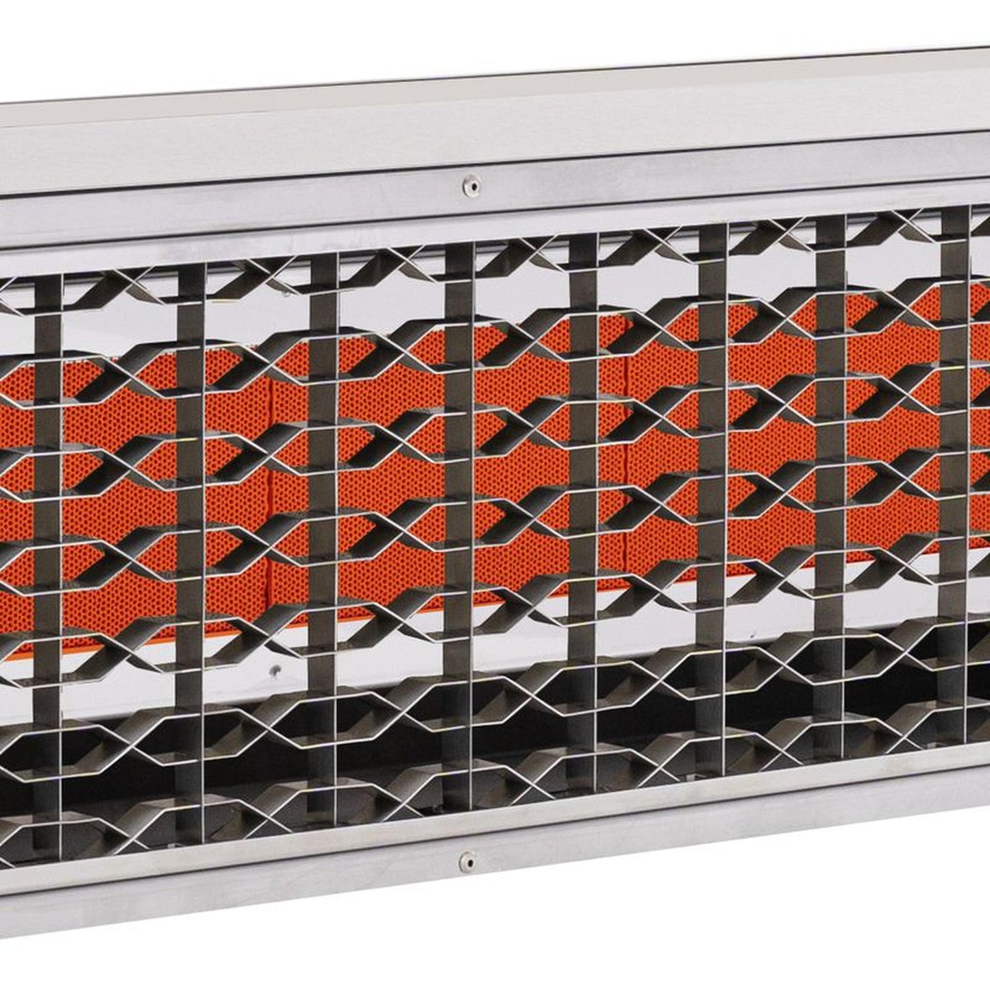 Sunpak S25 48" 25,000 BTU Stainless Steel Natural Gas Outdoor Infrared Heater With 24V Transformer And Mounting Kit