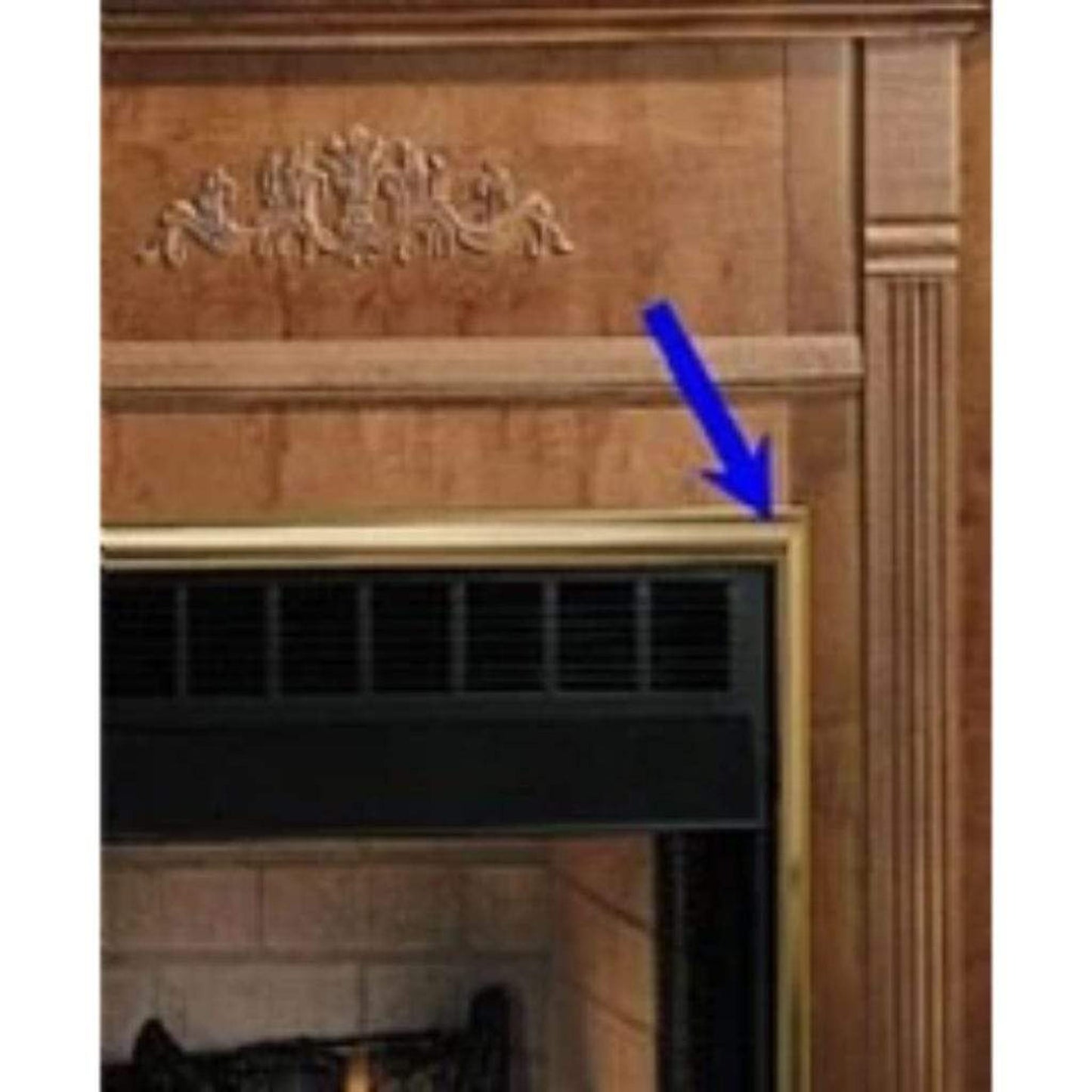 Superior 36" Black Perimeter Trim for VRT4036 Gas Fireplace