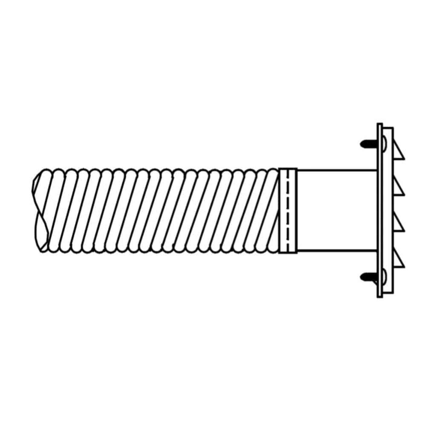 Superior 4" Flex Adaptor for WXS2000 Series Wood Burning Stoves