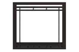 Superior Craftsman Black Facade for DRT2035, DRT3035 and DRT3535 Gas Fireplaces