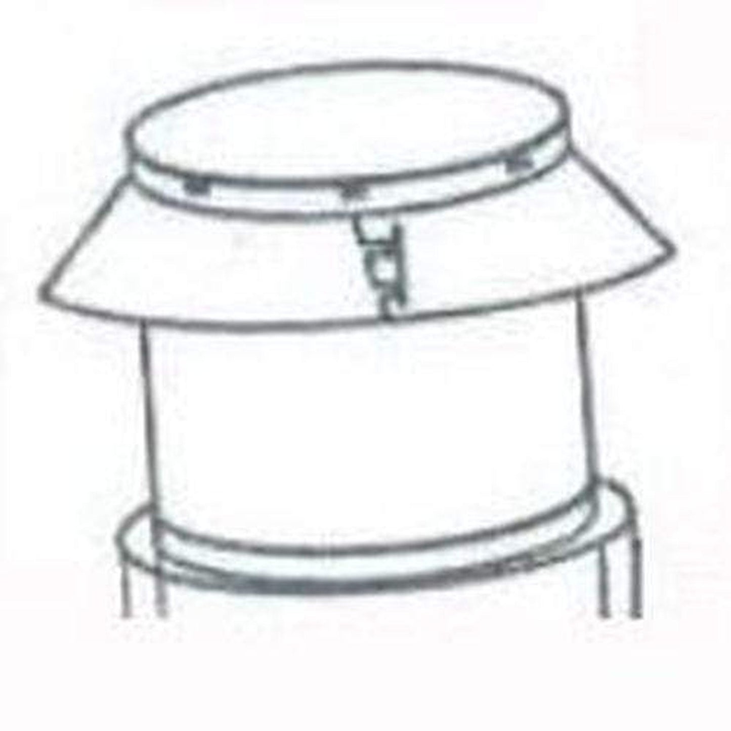 Superior European Copper Termination Adaptor Kit for 12" Standard Wood Burning Chimney