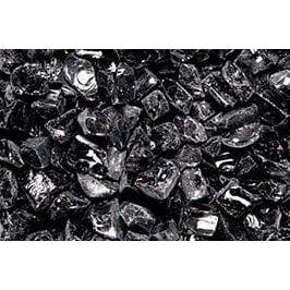 Superior - Onyx Black Large Crushed Glass Media, 5lb bag - GLO-Black —  Fireplaces USA