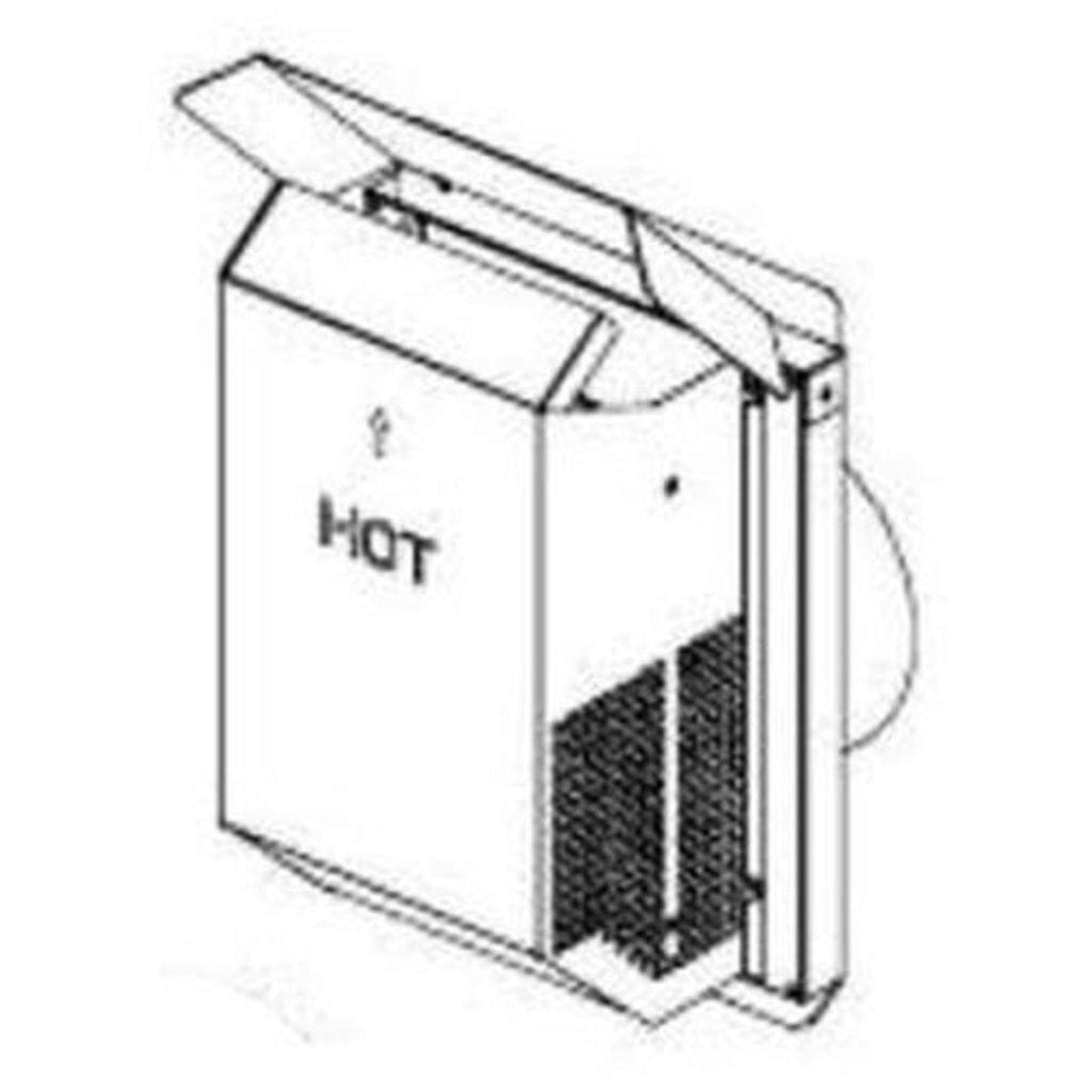 Superior Secure Flex Square Termination With 18" Compressed Flex Vent
