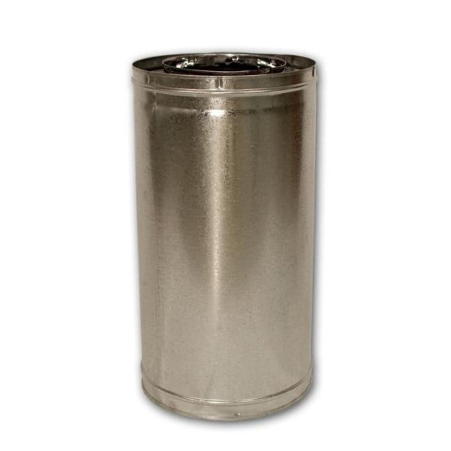 Superior Snap Lock 24" Section Double Wall Pipe for 8" Hi-Temp Wood Burning Chimney