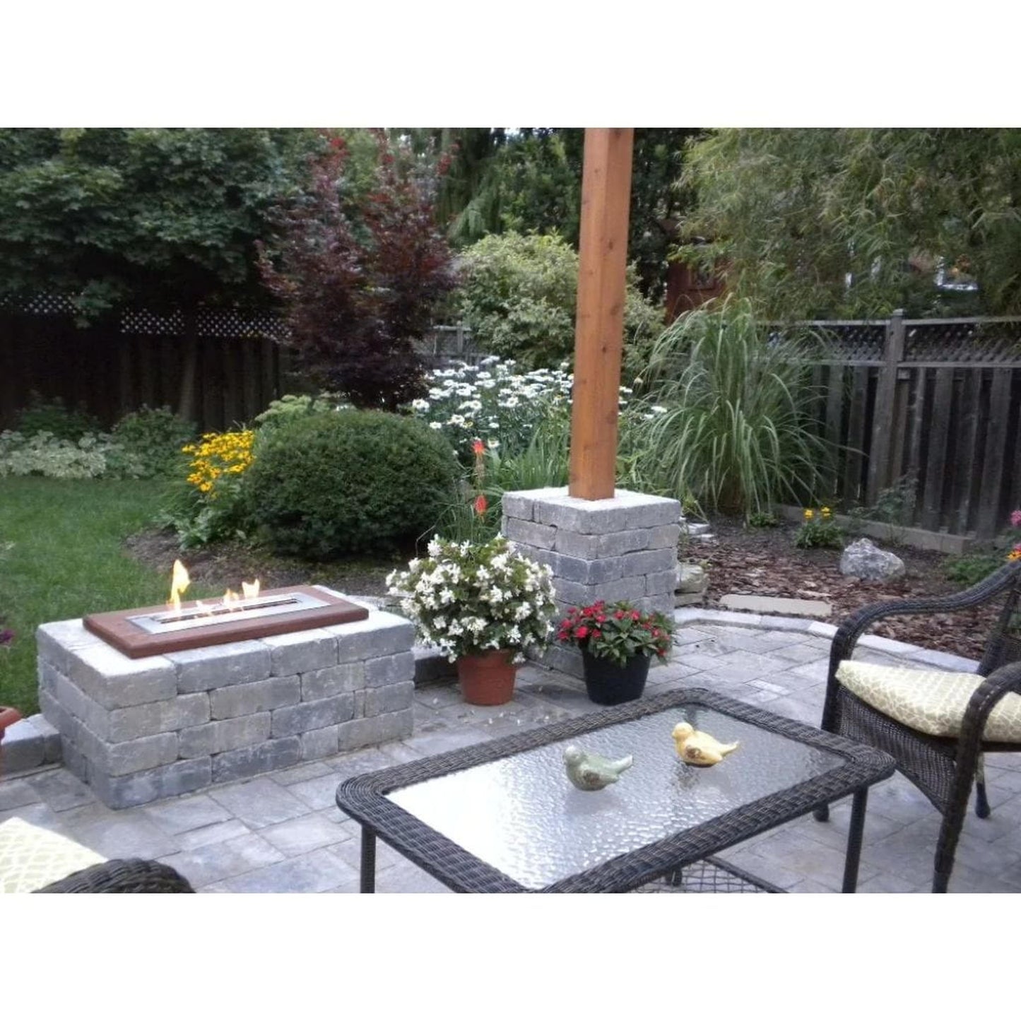 The Bio Flame 24" Ethanol Fireplace Burner