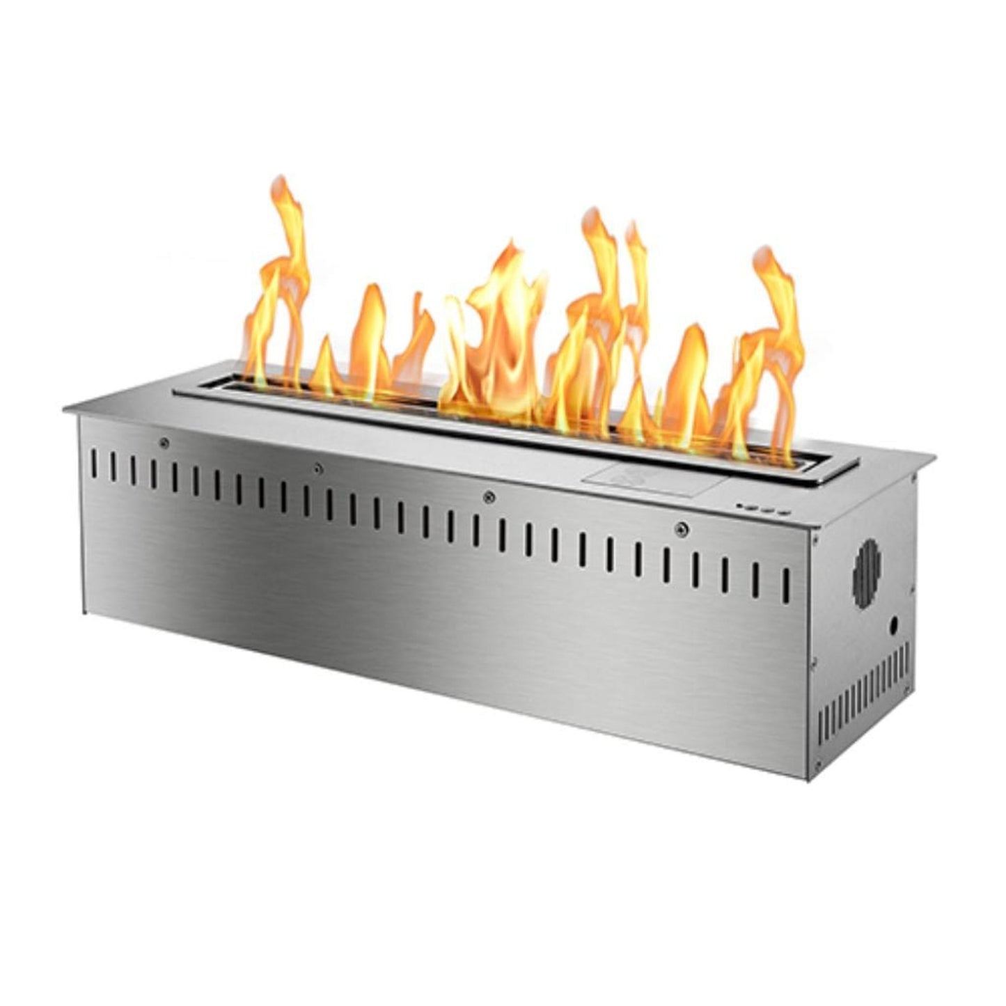 The Bio Flame 24" Black Remote Control Smart Ethanol Burner