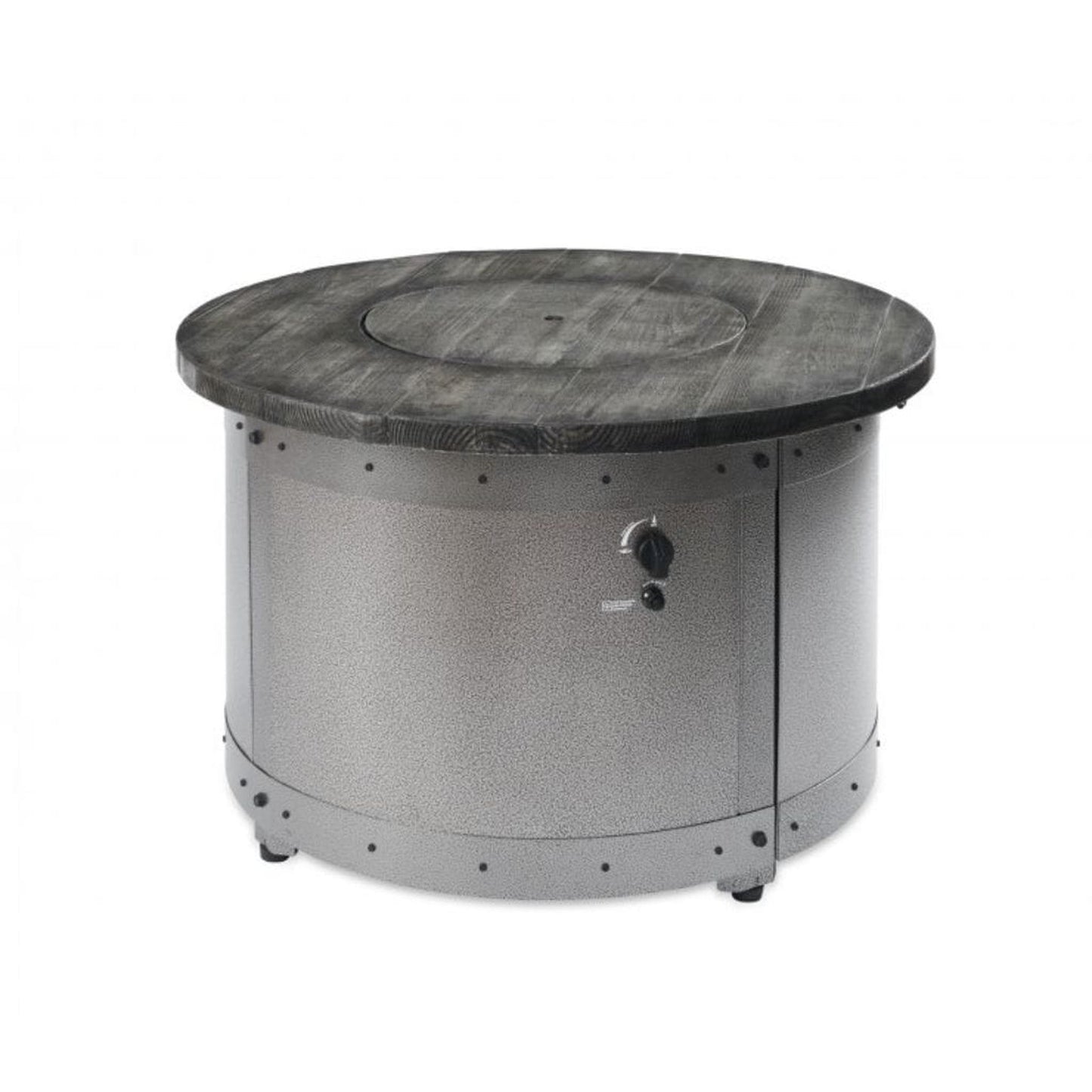The Outdoor GreatRoom Company Edison 39" Round Gas Fire Pit Table