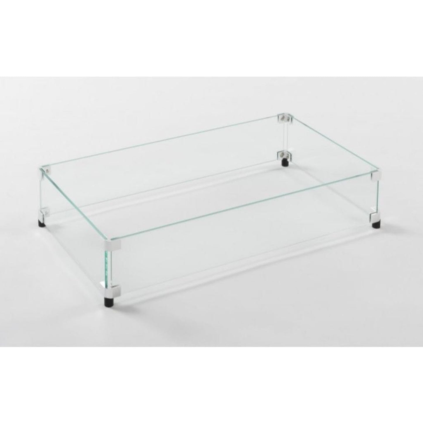 The Outdoor GreatRoom Company Rectangular Glass Wind Guard