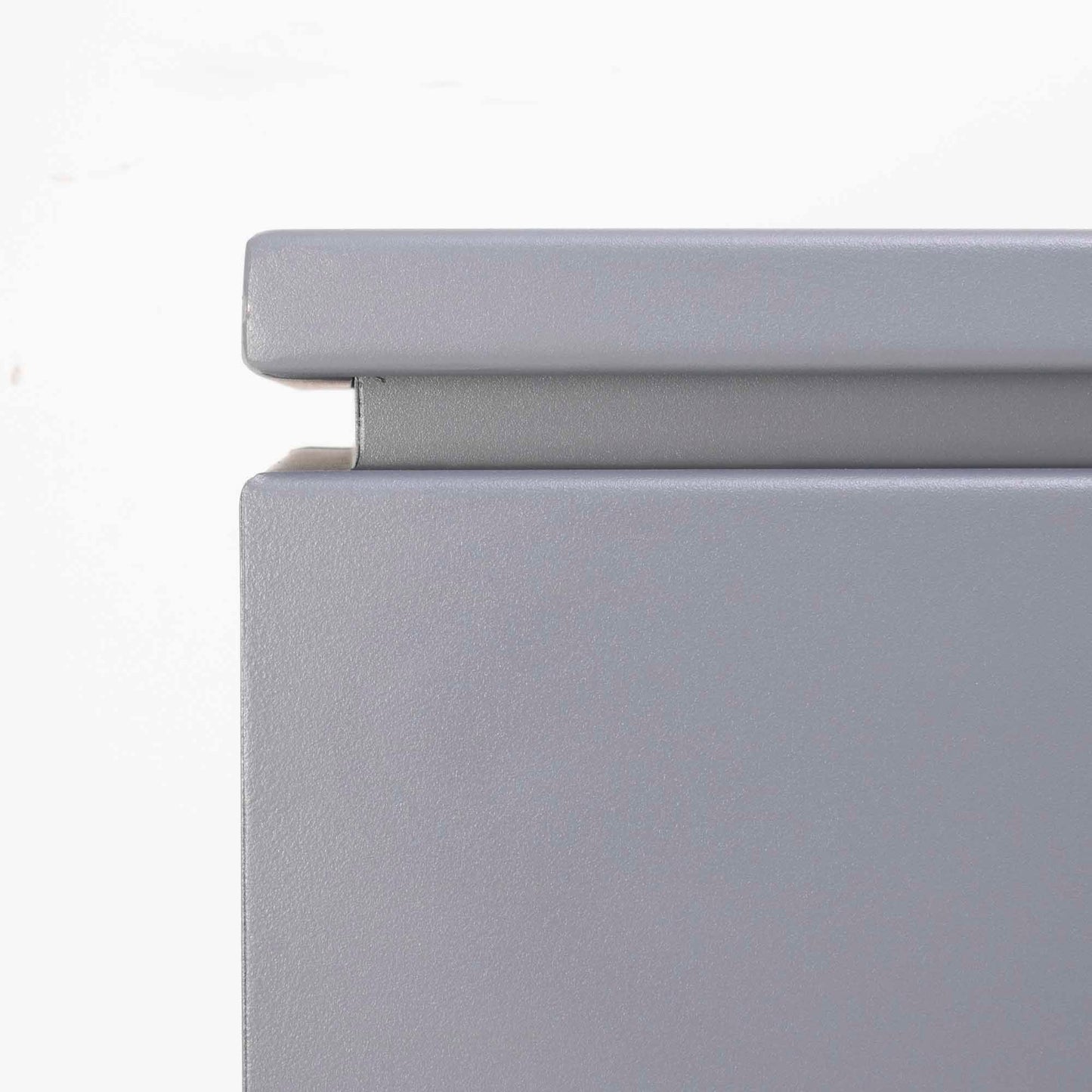 The Outdoor Plus 21" Square Pewter Powder Coated Metal Propane Tank Enclosure with Removable Lid