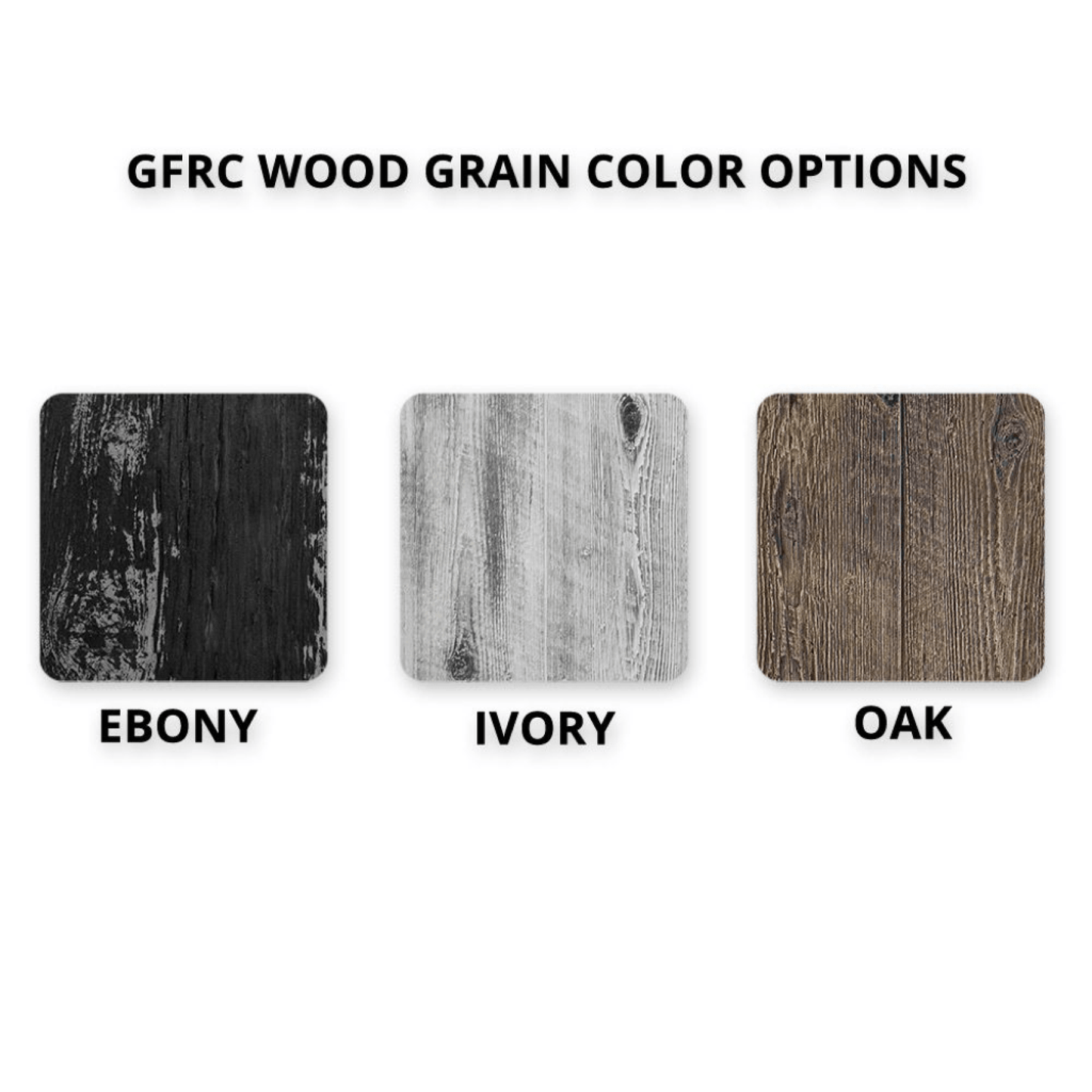 The Outdoor Plus 24" Maya GFRC Wood Grain Concrete Square Fire Bowl