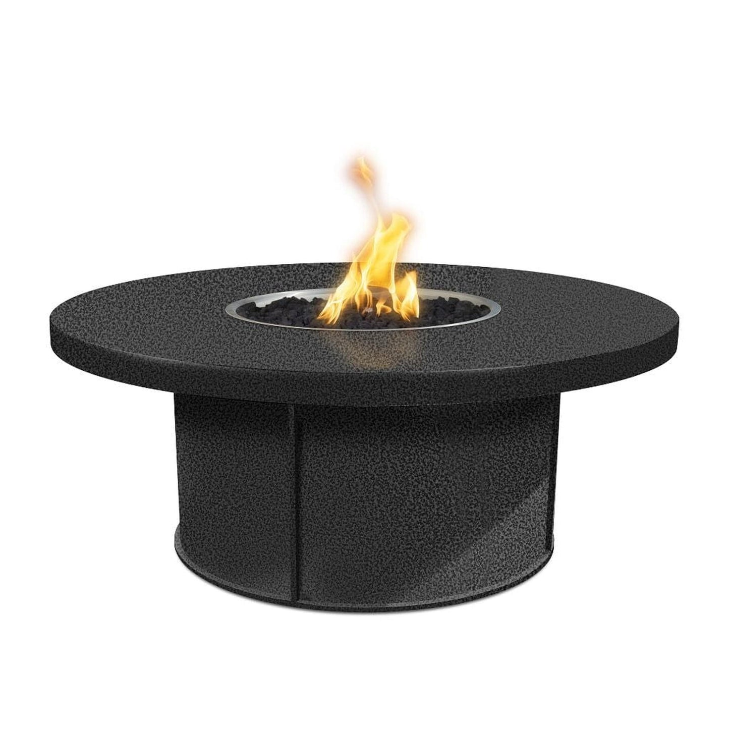 The Outdoor Plus 48" Mabel Powder Coated Steel Round Fire Pit Table