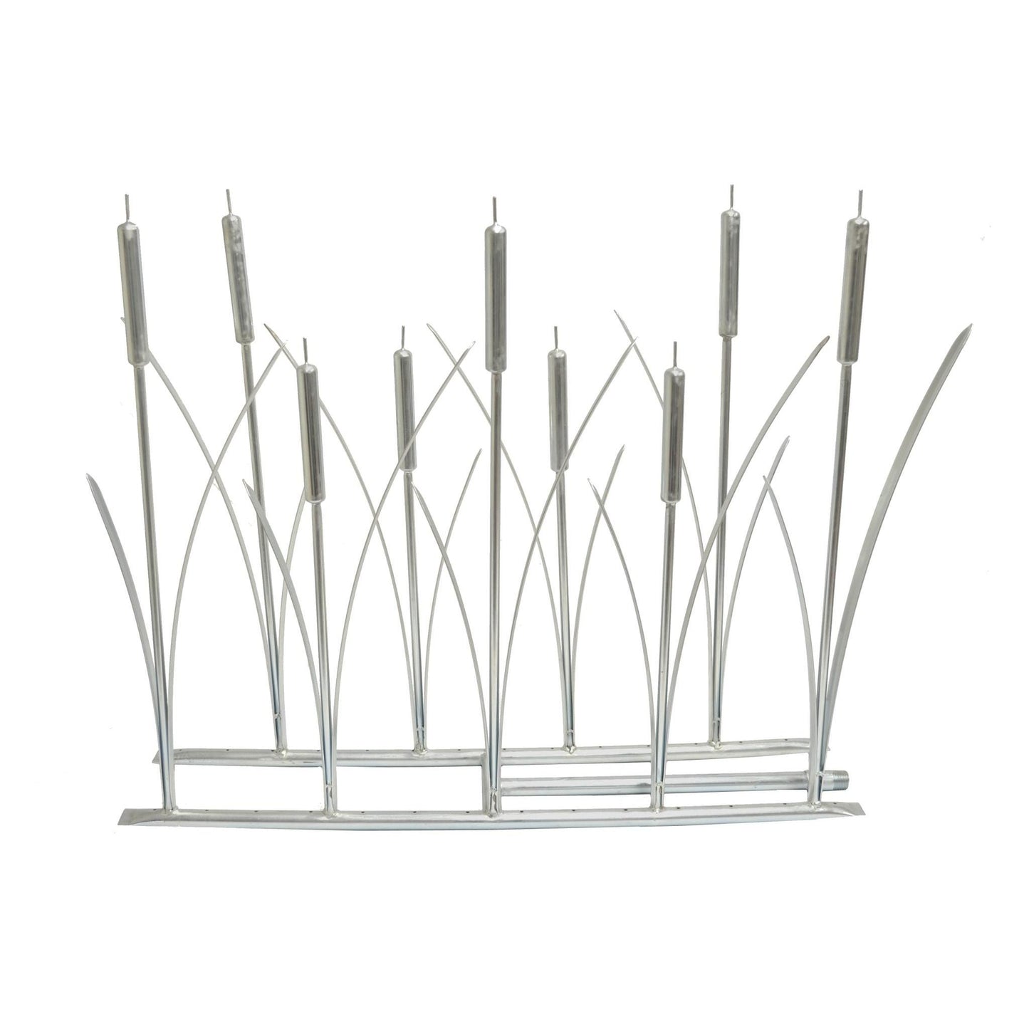 The Outdoor Plus Cat Tail 30" Stainless Steel Fireplace Burner Ornament