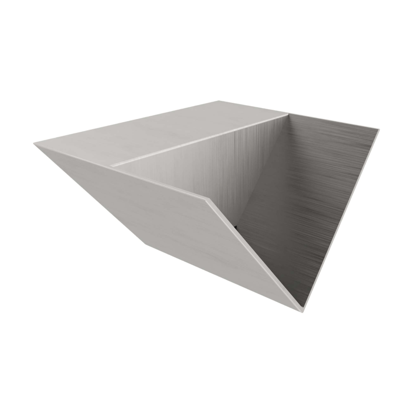 The Outdoor Plus Copper/Stainless Steel Single V Style Scupper