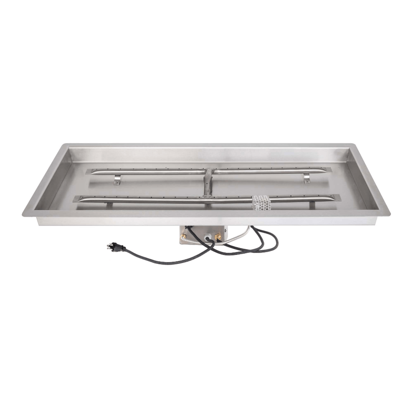 The Outdoor Plus Rectangular Drop In Pan With Stainless Steel 'H' Burner