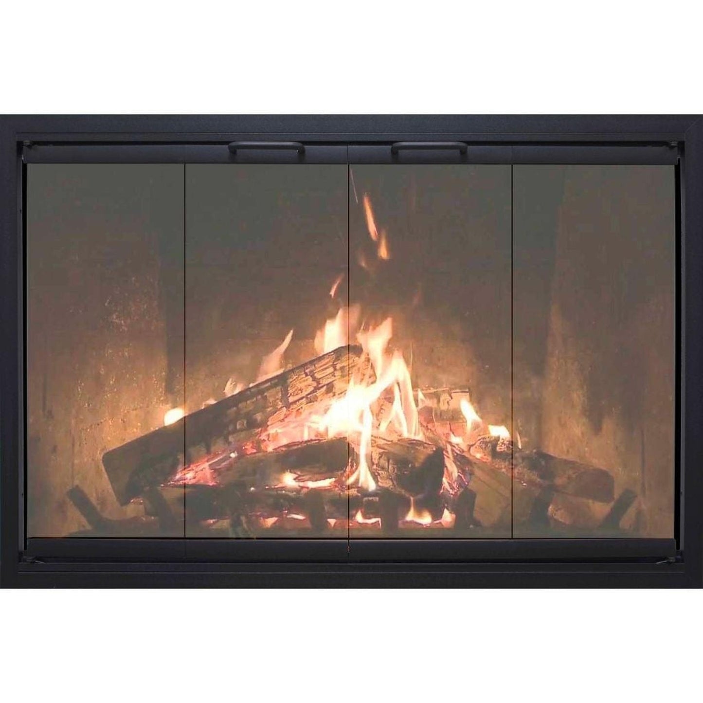 Thermo-Rite Highlander Custom Glass Fireplace Door