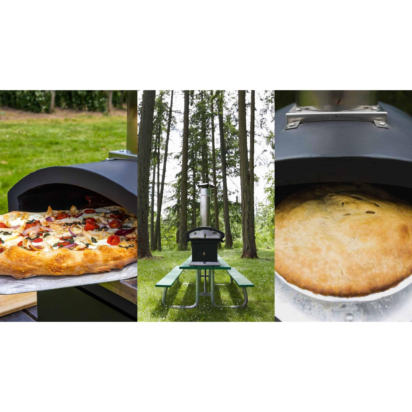 Timber Stoves Pellet Pizza Oven Complete Cook Kit With Burner Box